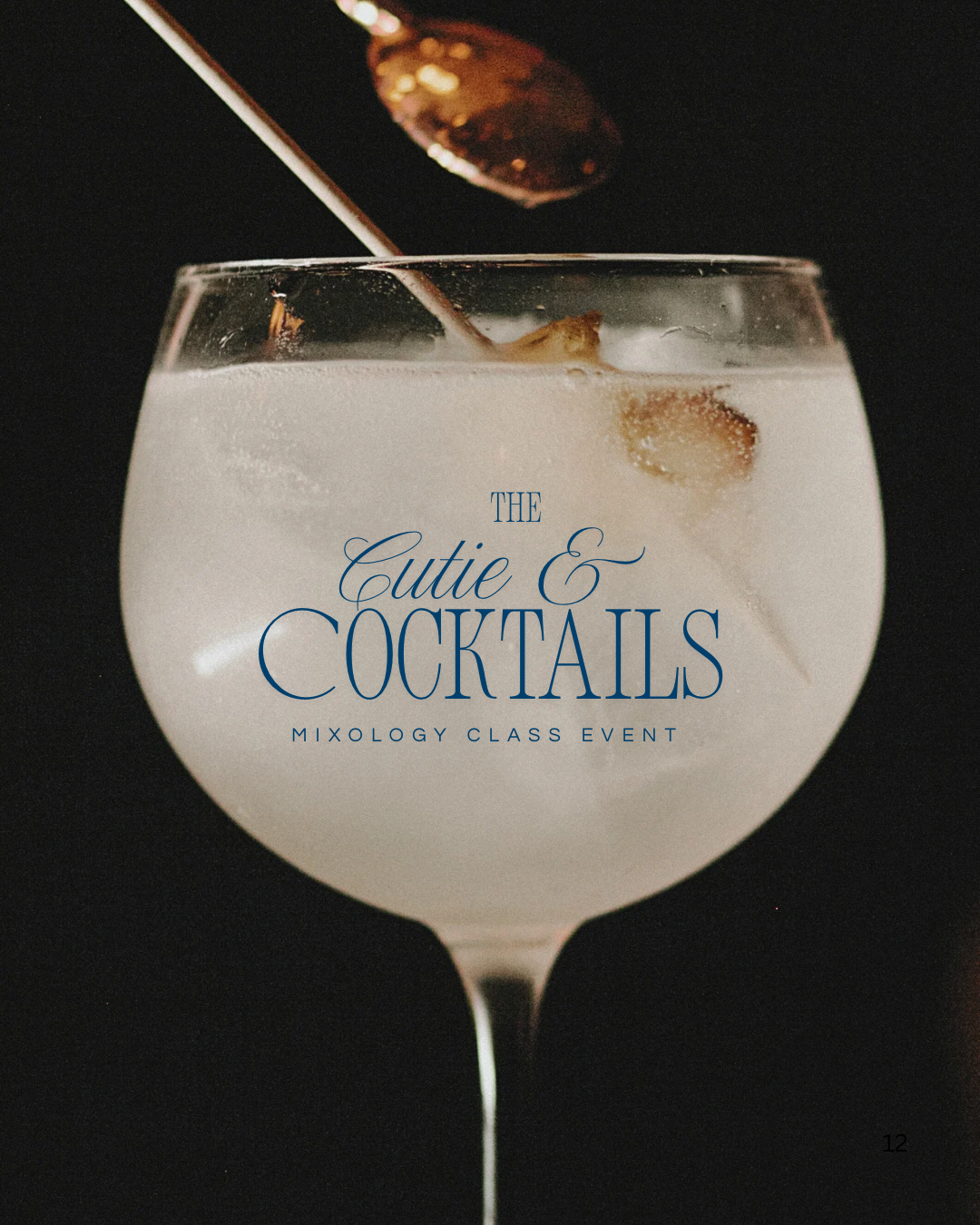 A Cutie & Cocktail Mixology Event