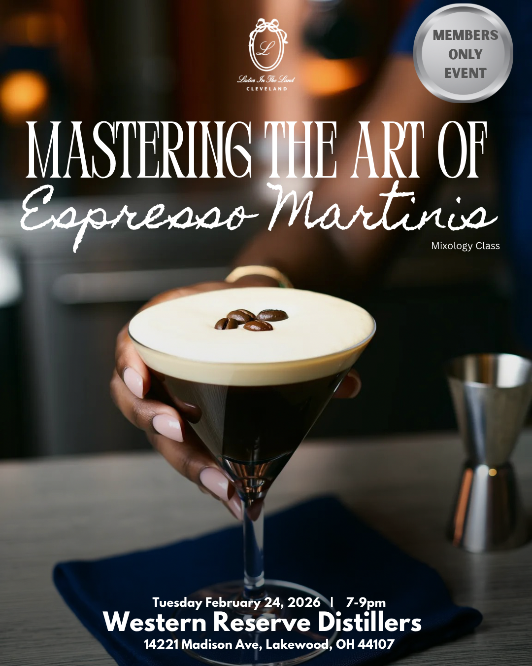 Espresso Martini Class (MEMBERS ONLY)